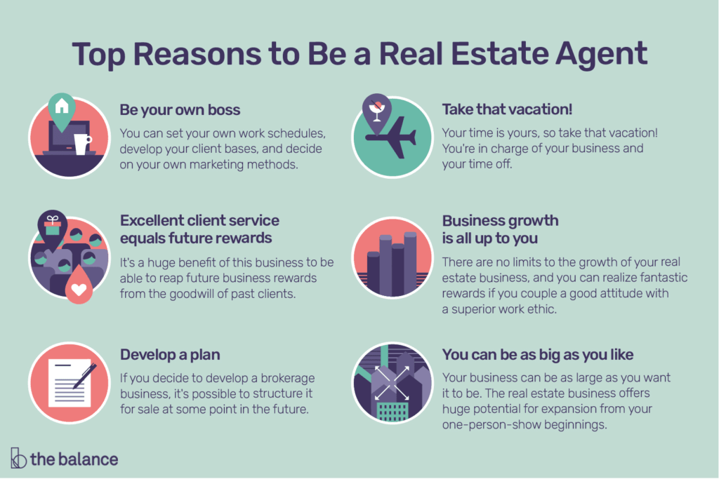 Advantages of becoming a real estate broker