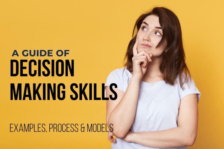 Decision-Making Skills Definition